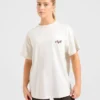 T-shirt oversize « Body Achieve Mind Believe »