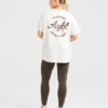T-shirt oversize « Body Achieve Mind Believe »