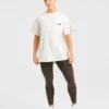 T-shirt oversize « Body Achieve Mind Believe »