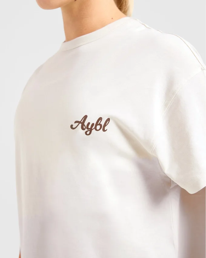 T-shirt oversize « Body Achieve Mind Believe »