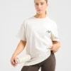 T-shirt oversize « Body Achieve Mind Believe »