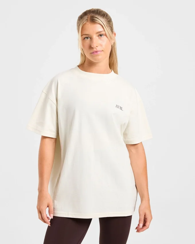 T-shirt oversize « Body, Mind, You »
