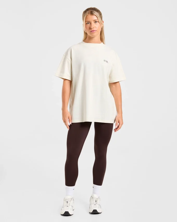 T-shirt oversize « Body, Mind, You »