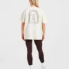 T-shirt oversize « Body, Mind, You »