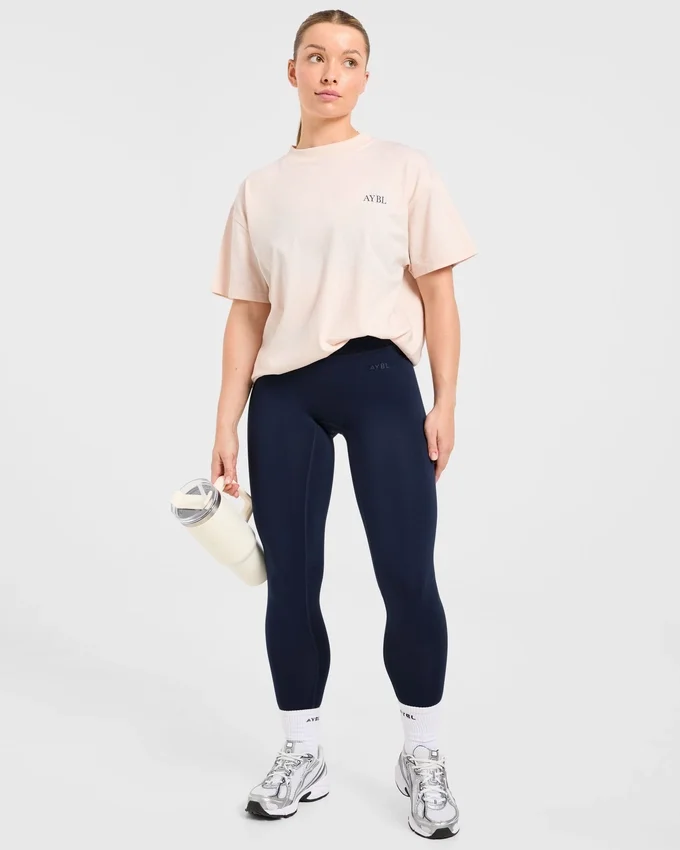 T-shirt oversize « Body, Mind, You »