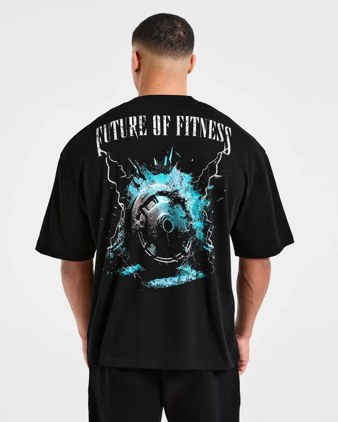 T-shirt oversize Breaking Weights