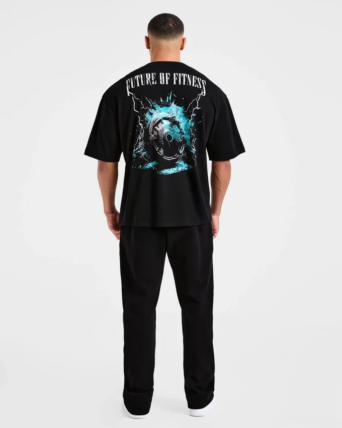 T-shirt oversize Breaking Weights