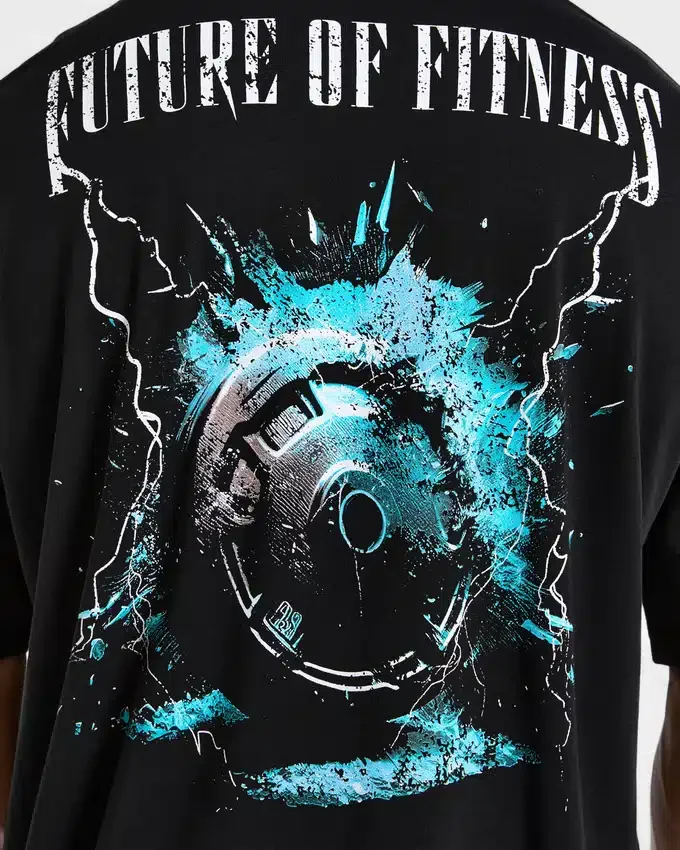 T-shirt oversize Breaking Weights