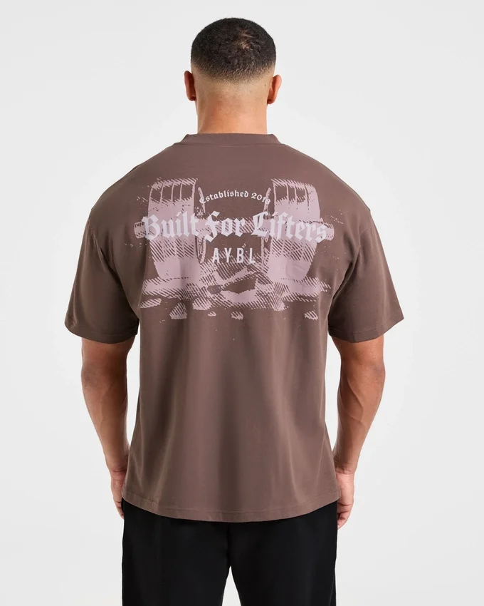 T-shirt oversize « Built for Lifters »