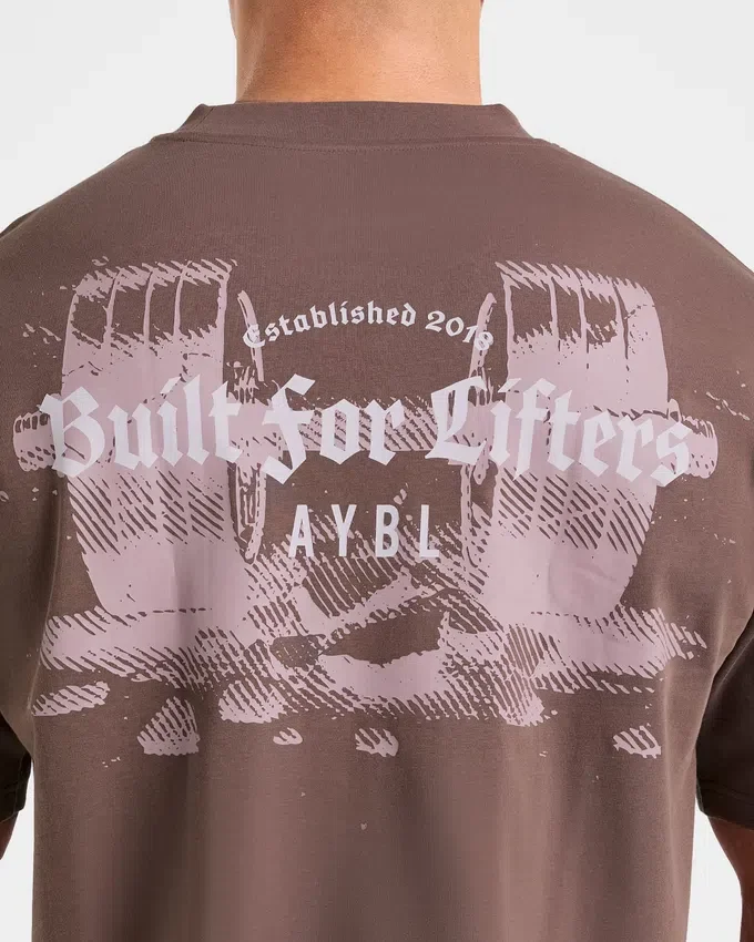 T-shirt oversize « Built for Lifters »