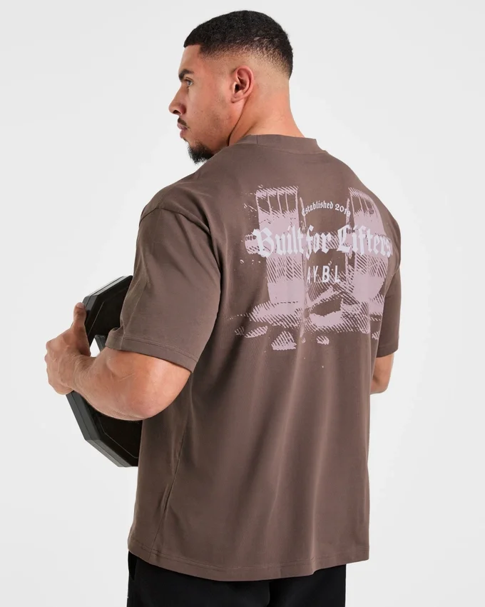T-shirt oversize « Built for Lifters »