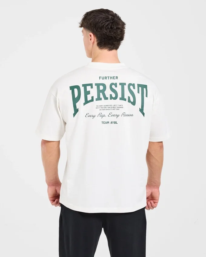 T-shirt oversize Cam Kissel x Persist