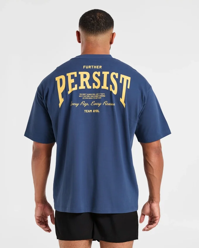 T-shirt oversize Cam Kissel x Persist