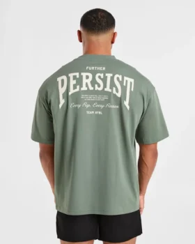 T-shirt oversize Cam Kissel x Persist