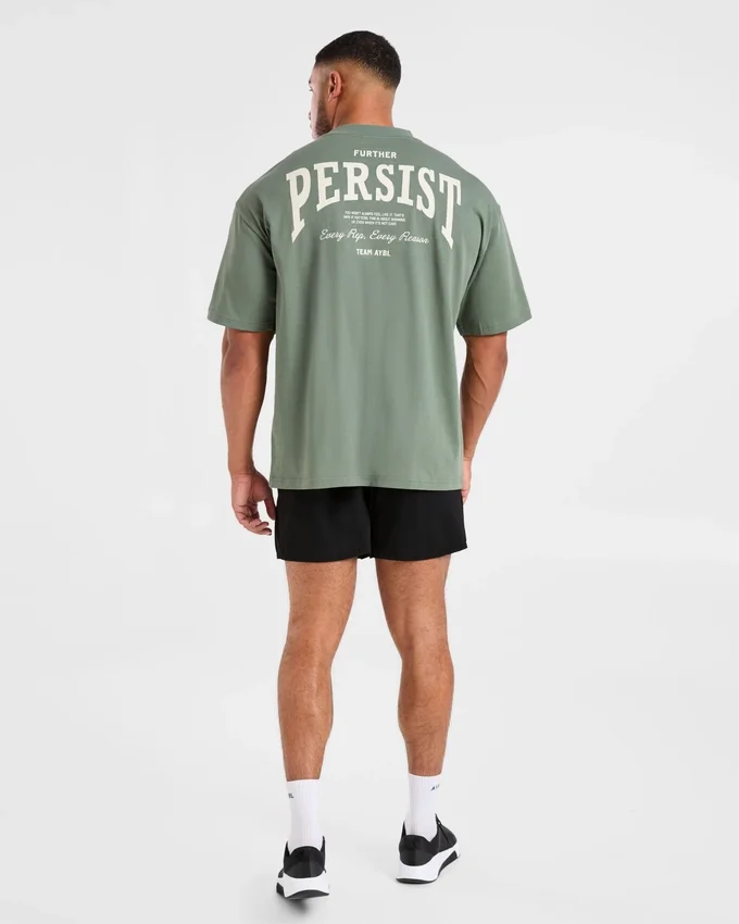 T-shirt oversize Cam Kissel x Persist
