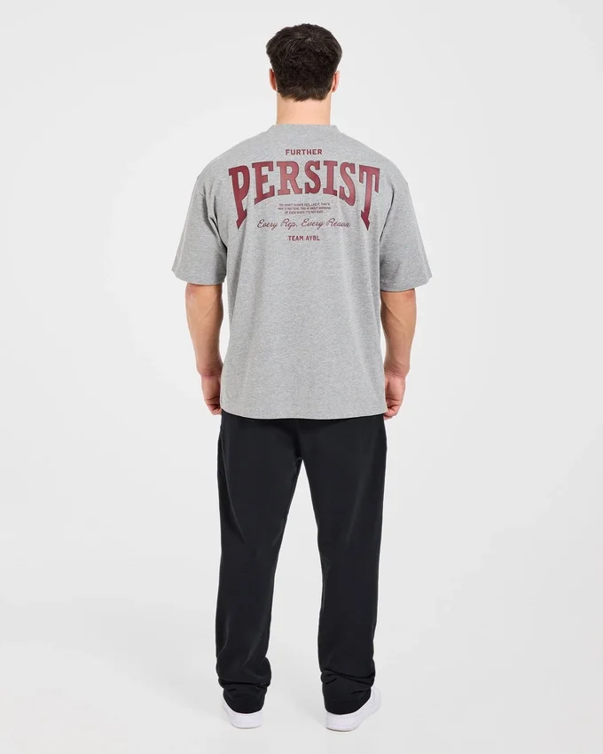 T-shirt oversize Cam Kissel x Persist