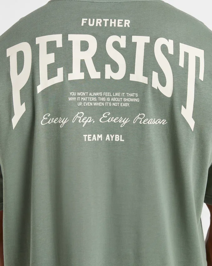 T-shirt oversize Cam Kissel x Persist