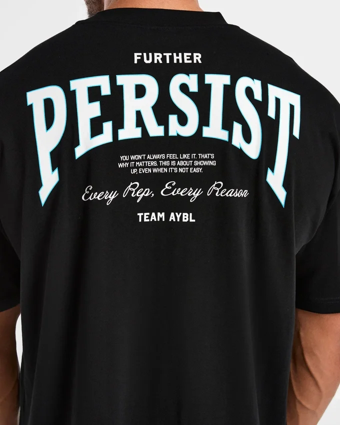 T-shirt oversize Cam Kissel x Persist