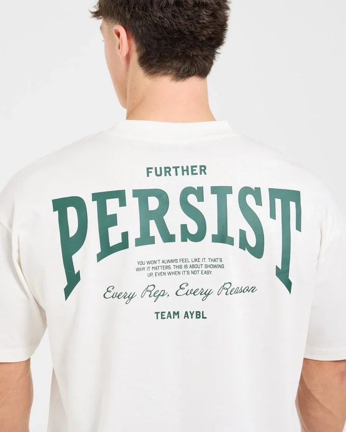 T-shirt oversize Cam Kissel x Persist