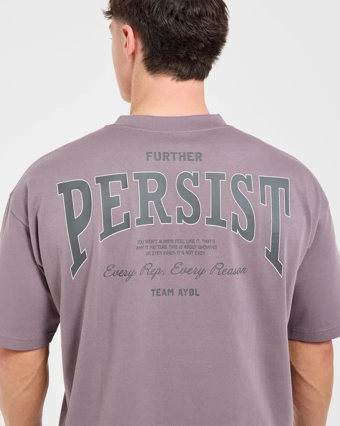T-shirt oversize Cam Kissel x Persist