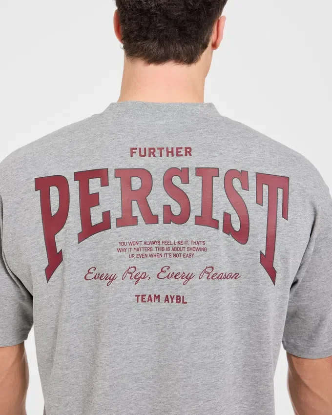 T-shirt oversize Cam Kissel x Persist