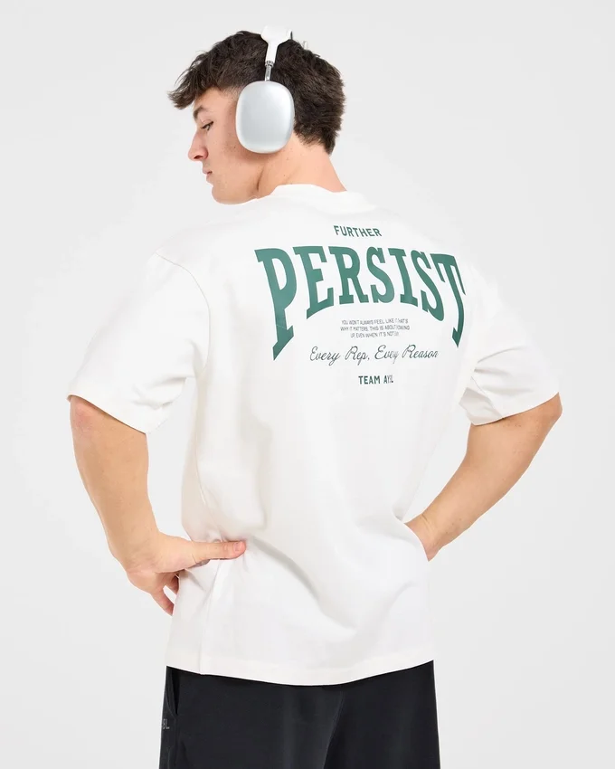 T-shirt oversize Cam Kissel x Persist