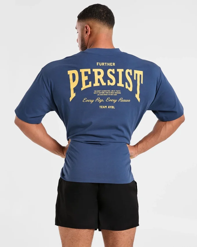 T-shirt oversize Cam Kissel x Persist