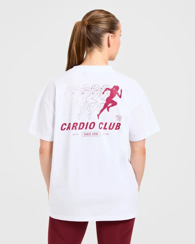 T-shirt oversize Cardio Club