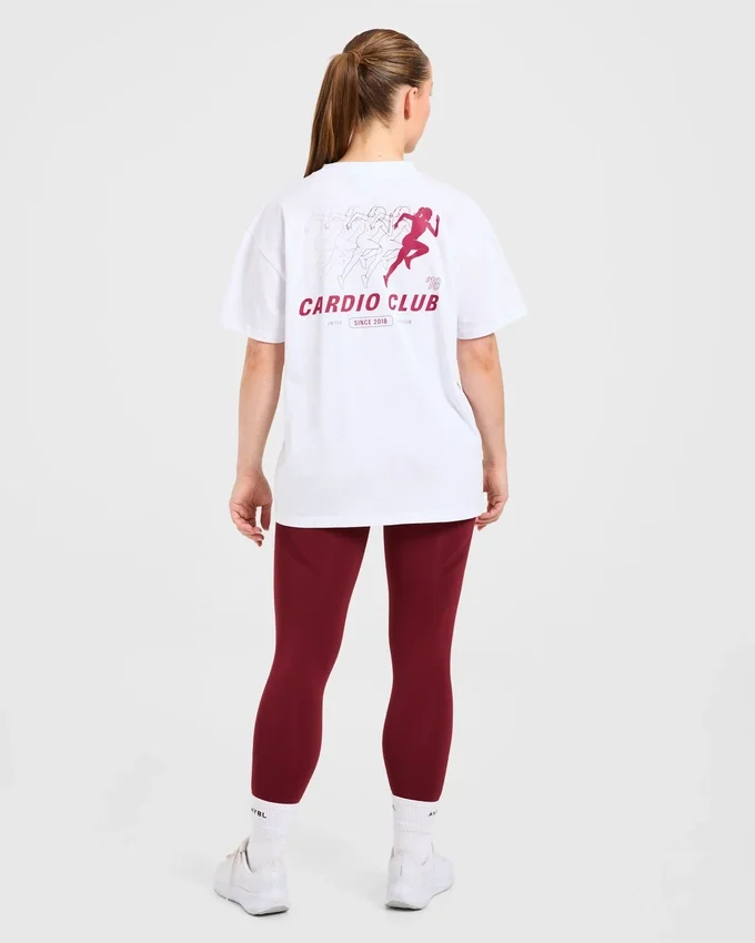 T-shirt oversize Cardio Club