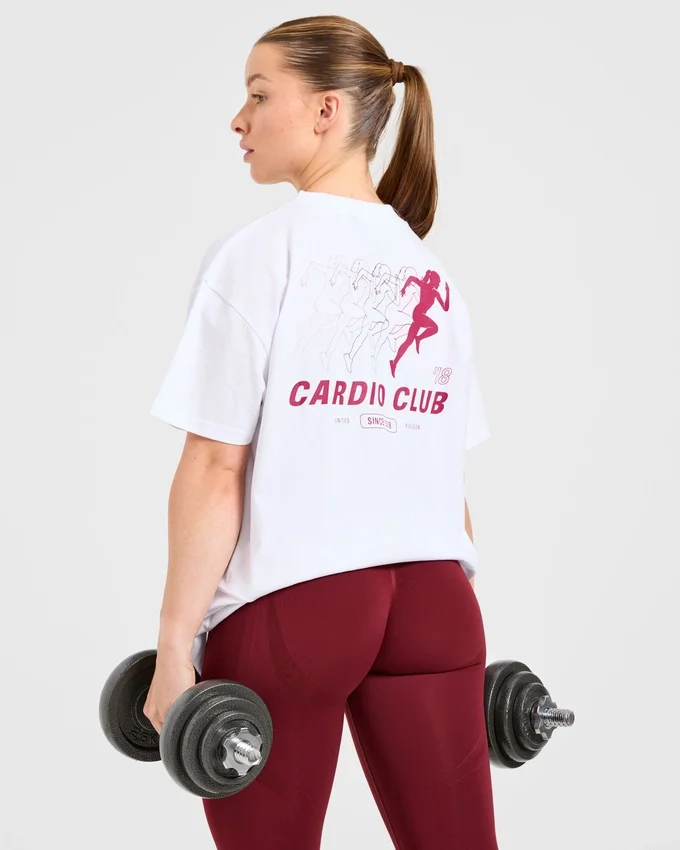 T-shirt oversize Cardio Club