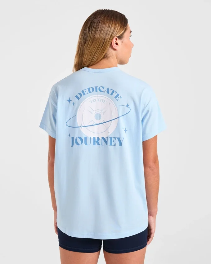 T-shirt oversize « Dedicate To The Journey »