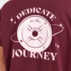 T-shirt oversize « Dedicate To The Journey »