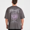 T-shirt oversize « Doberman Strength »