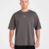 T-shirt oversize « Doberman Strength »