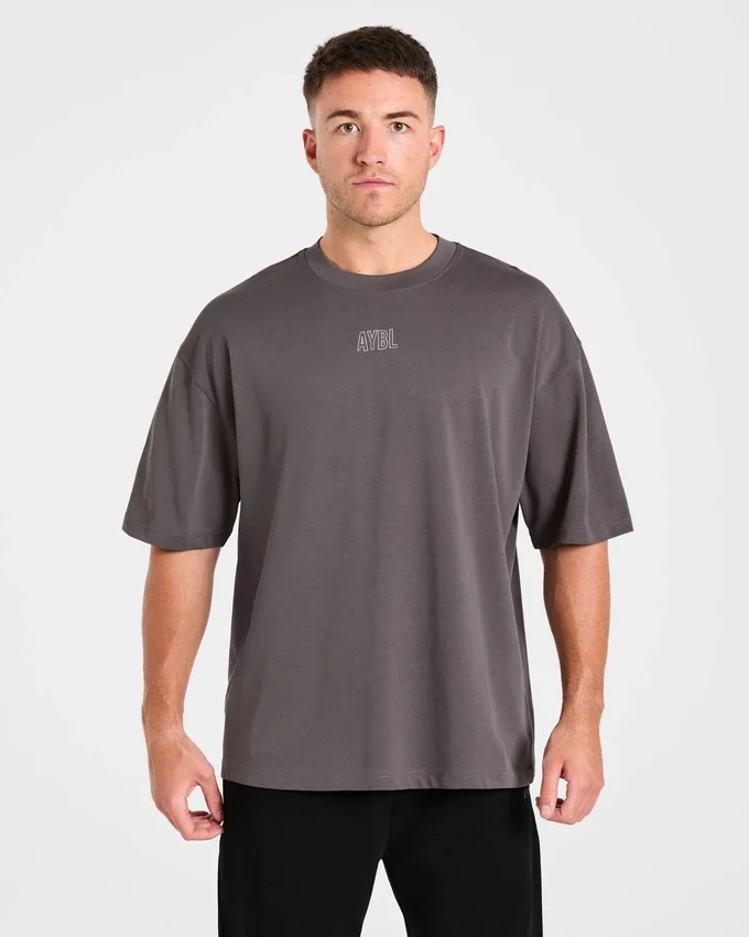 T-shirt oversize « Doberman Strength »