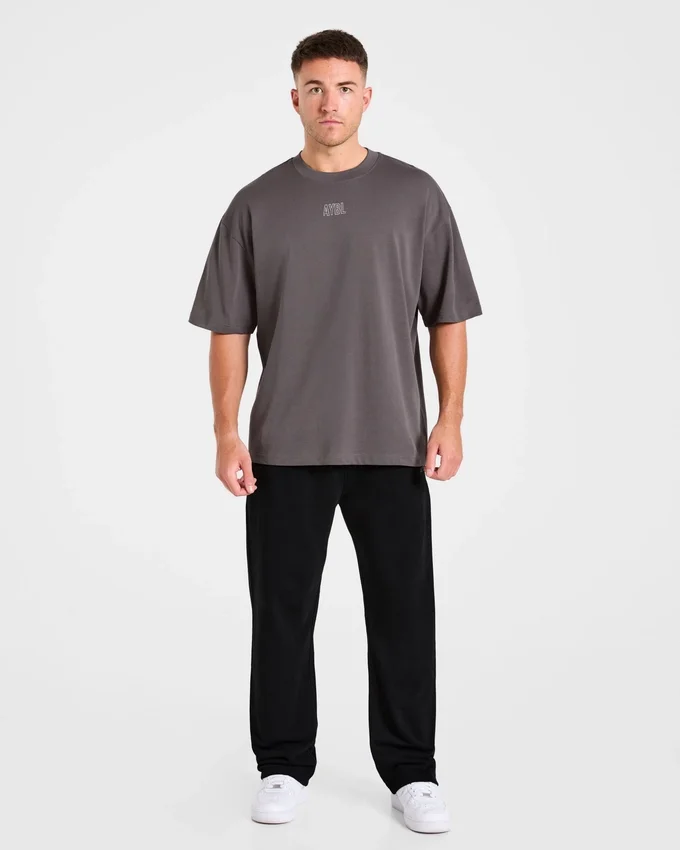 T-shirt oversize « Doberman Strength »