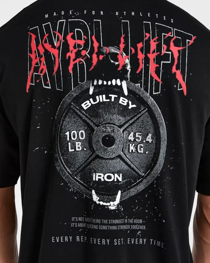 T-shirt oversize « Doberman Strength »