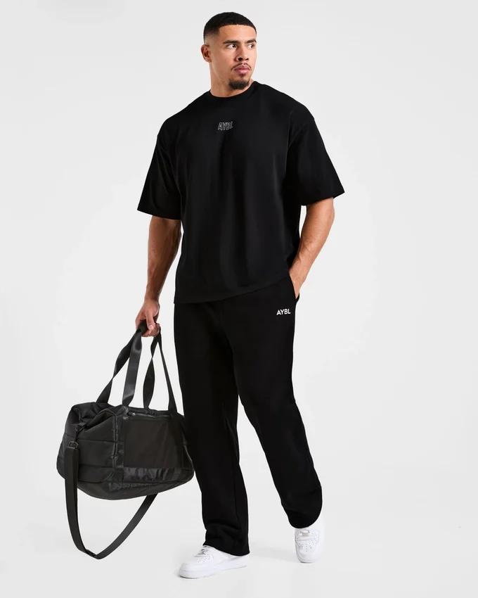 T-shirt oversize « Doberman Strength »