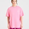 T-shirt oversize Focused Wavy