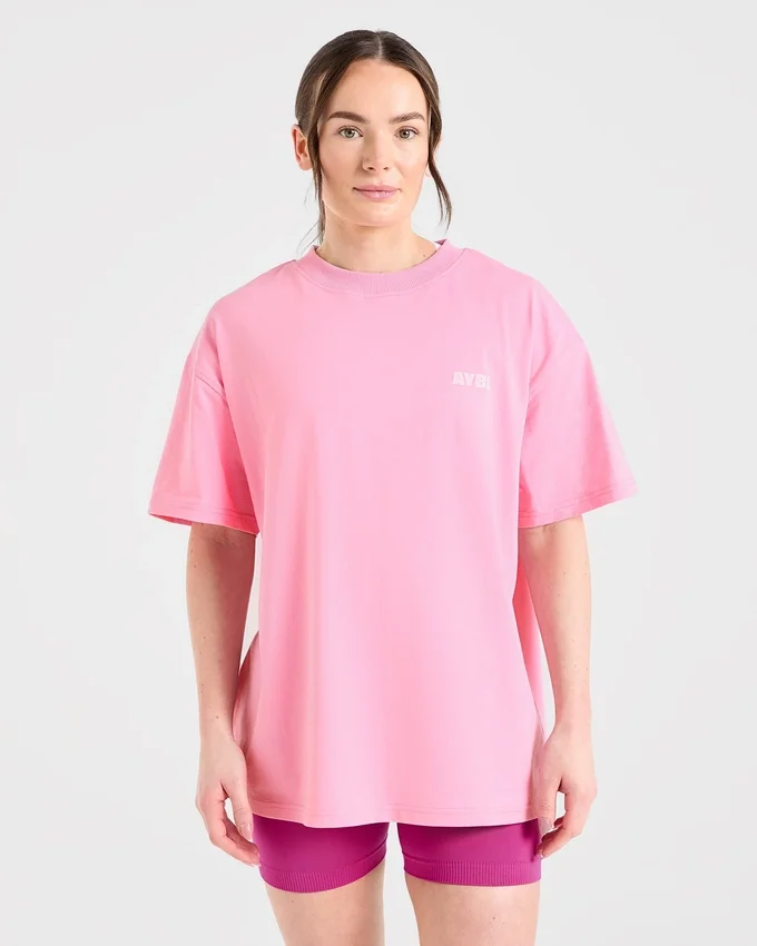 T-shirt oversize Focused Wavy