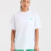 T-shirt oversize Focused Wavy