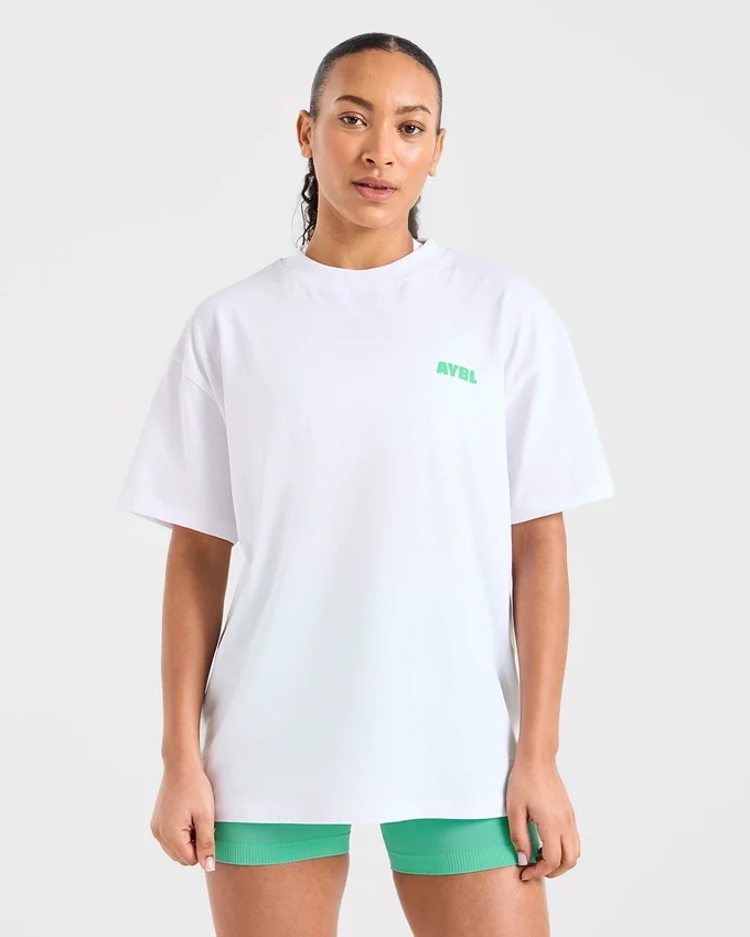 T-shirt oversize Focused Wavy