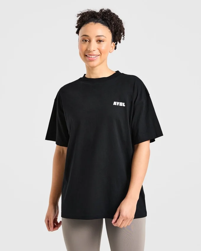 T-shirt oversize Focused Wavy