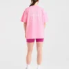 T-shirt oversize Focused Wavy