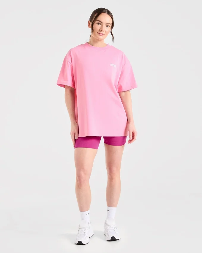 T-shirt oversize Focused Wavy