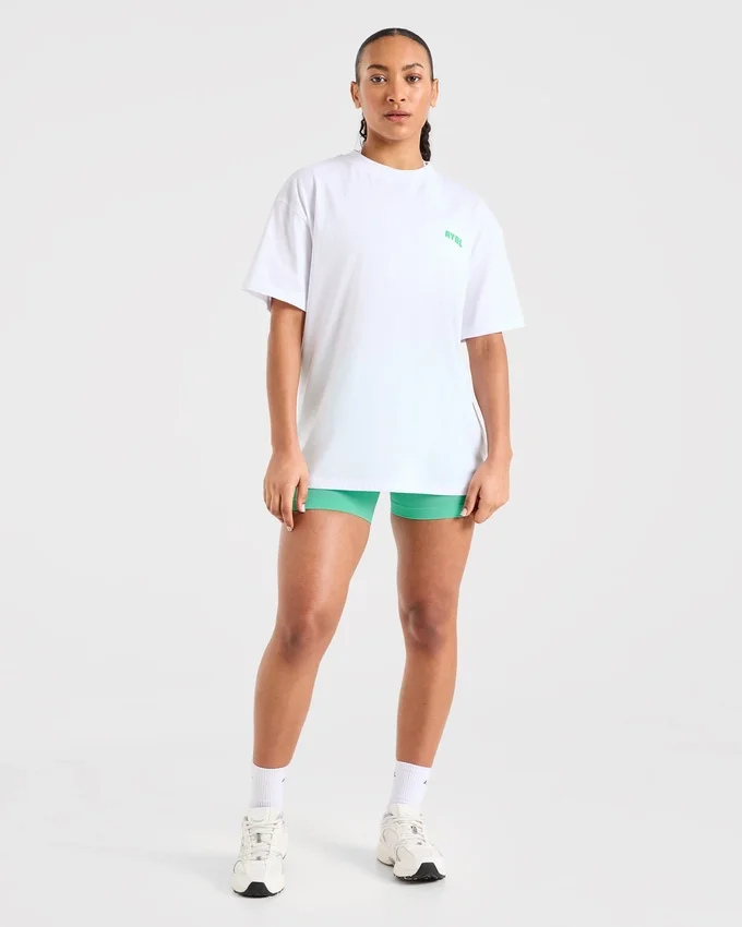 T-shirt oversize Focused Wavy