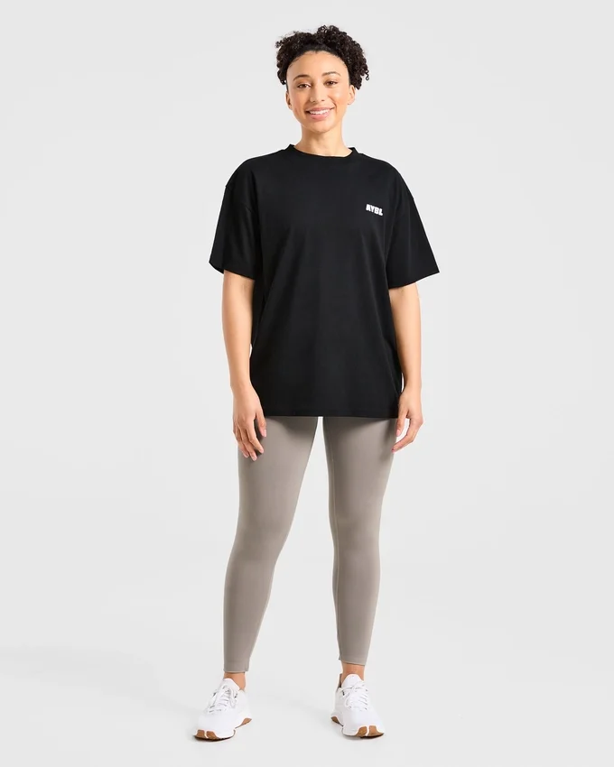 T-shirt oversize Focused Wavy