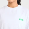 T-shirt oversize Focused Wavy