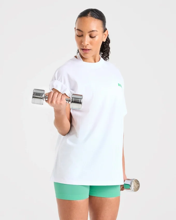 T-shirt oversize Focused Wavy