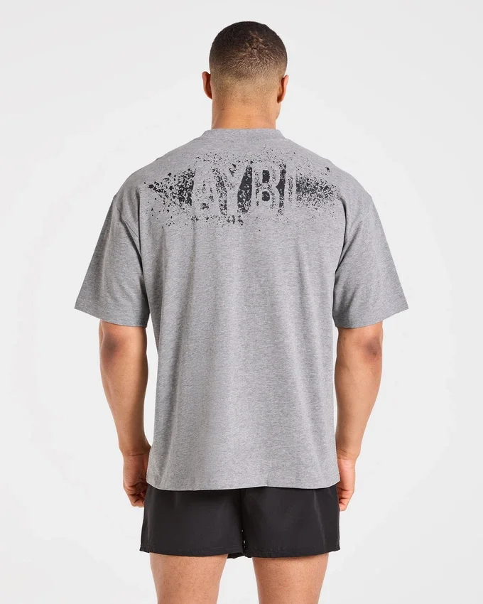 T-shirt oversize Gym Chalk